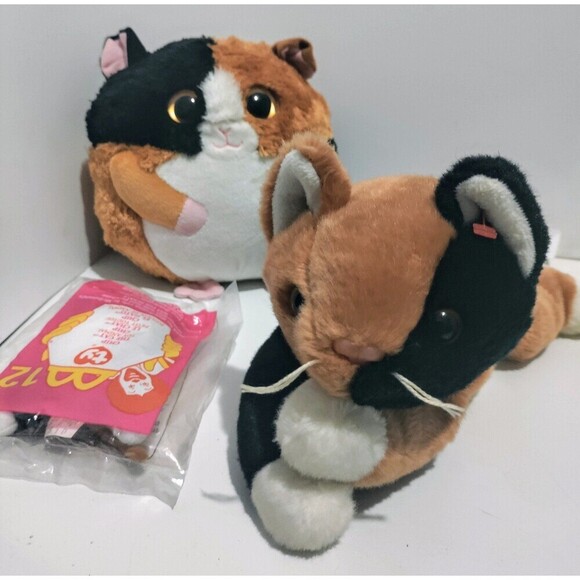 Chip Ty Beanie Ballz, Beanie Buddy, and McDonald's Happy Meal Toy Lot of… - Picture 1 of 2